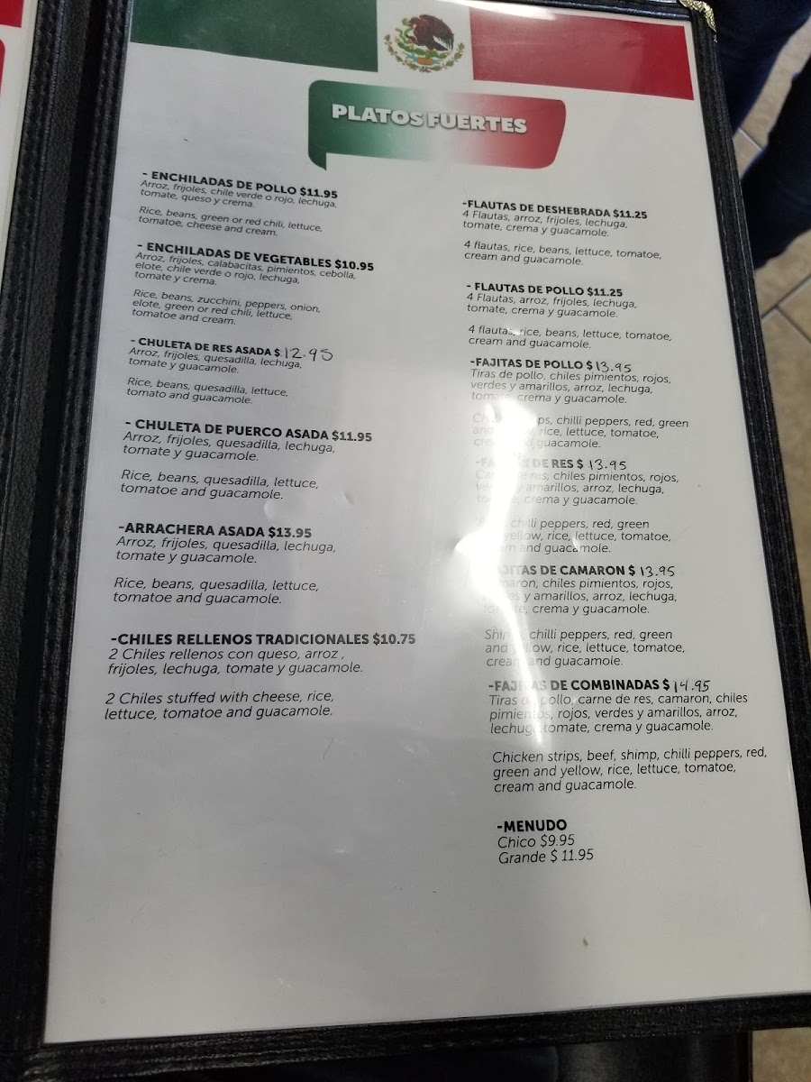 Menu Chapin & Mex Restaurant-7